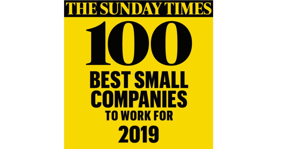 2019 Sunday Times best small company to work for - ForrestBrown